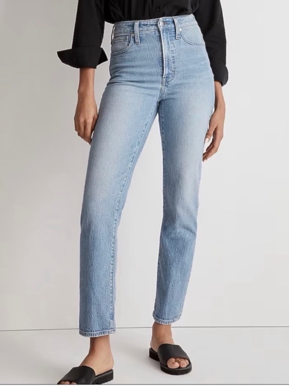 Madewell The Perfect Vintage Jeans in Light Blue